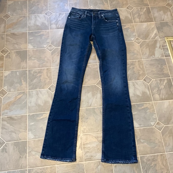 Silver aiko slim boot jeans tall